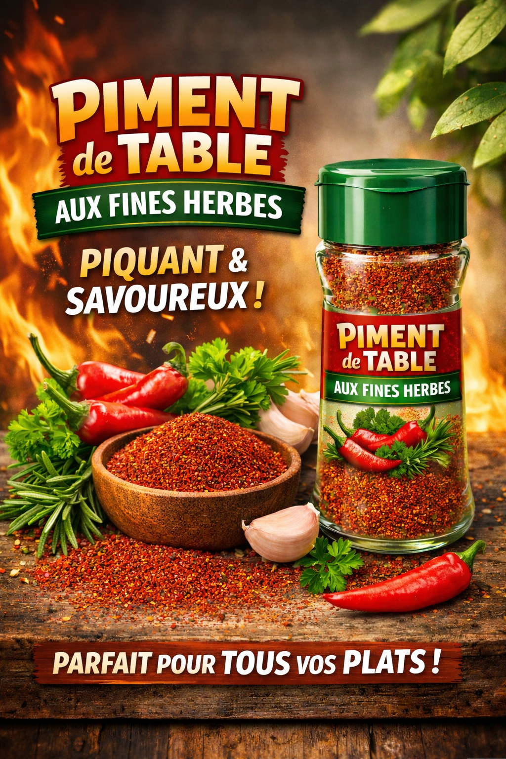 PIMENT DE TABLE aux fines herbes