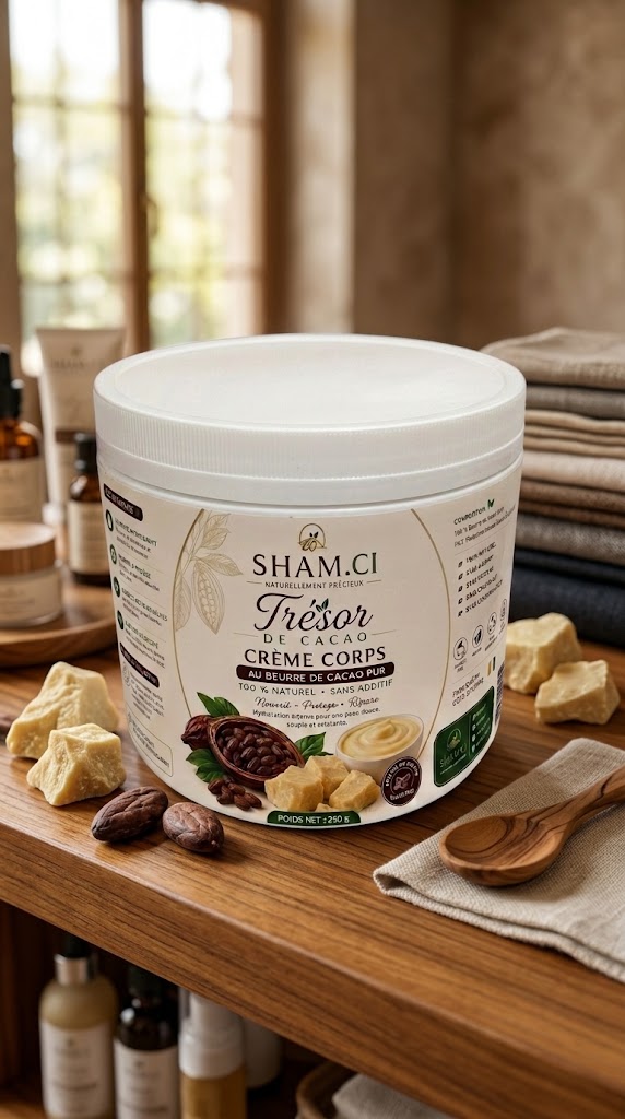crème corps trésor de cacao pur 